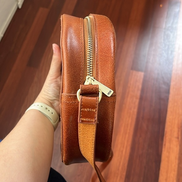 MW MOST WANTED USA calf hair zebra circle bag - Picture 7 of 9